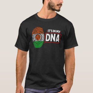 T-shirt C'est dans mon ADN Drapeau national Nigérien Patri