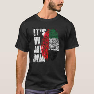 T-shirt C'est dans mon ADN Émirats Arabes Unis Drapeau Emi