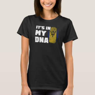 T-shirt C'est dans mon ADN Empreinte digitale du drapeau d