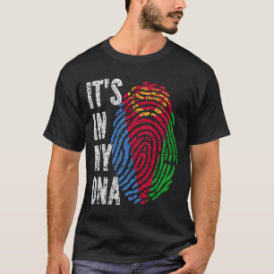 T-shirt C'EST DANS MON ADN Erythrée Drapeau Hommes Femmes 