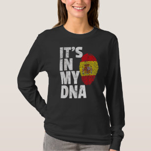 T-shirt C'est dans mon Adn Espagne drapeau National Pride