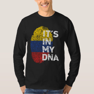 T-shirt C'est dans mon ADN Fierté colombienne Patrimoine
