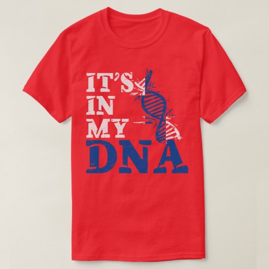 T-shirt C'est dans mon ADN Finlande (Design devant)