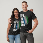 T-shirt C'EST DANS MON ADN Flag Sierra Leone (Unisexe)