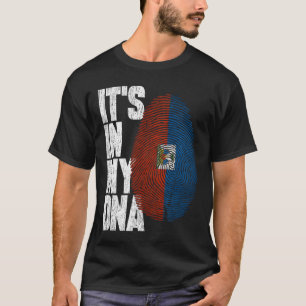 T-shirt C'est dans mon ADN Haïti Chemise Haïtienne Fière D