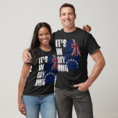 T-shirt C'EST DANS MON ADN Îles Cook Drapeau Cadeau Garçon (Unisexe)