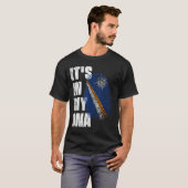 T-shirt C'EST DANS MON ADN Iles Marshall Drapeau (Devant entier)