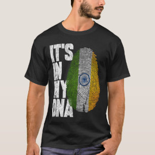T-shirt C'est dans mon ADN indian Chemise Fière Cadeau Ind