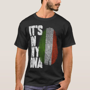 T-shirt C'est dans mon ADN Italie Fière Italie Drapeau