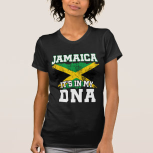 T-shirt C'est dans mon ADN Jamaïcain Pride Jamaïque Drapea