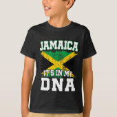 T-shirt C'est dans mon ADN Jamaïcain Pride Jamaïque Drapea (Devant)