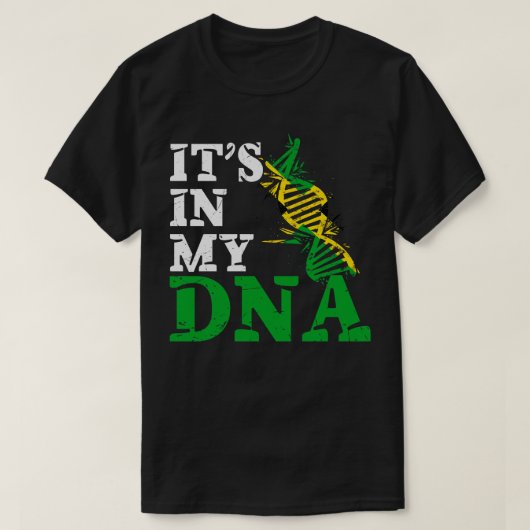 T-shirt C'est dans mon ADN Jamaïque (Design devant)