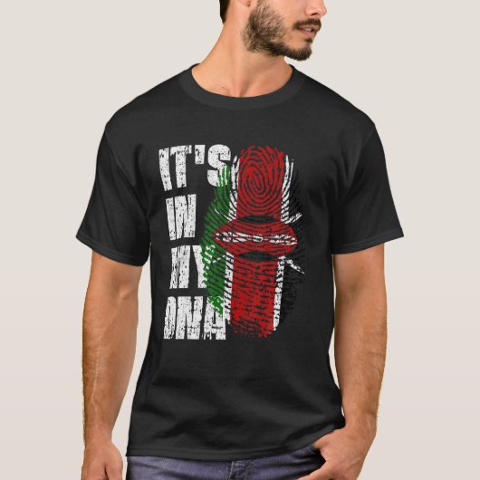 T-shirt C'est dans mon ADN Kenya Drapeau Kenyan (Devant)