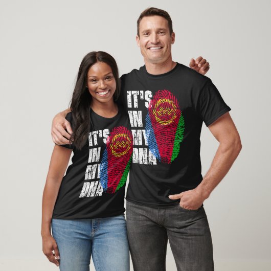 T-shirt C'EST DANS MON ADN L'Erythrée Drapeau Un cadeau de (Unisexe)