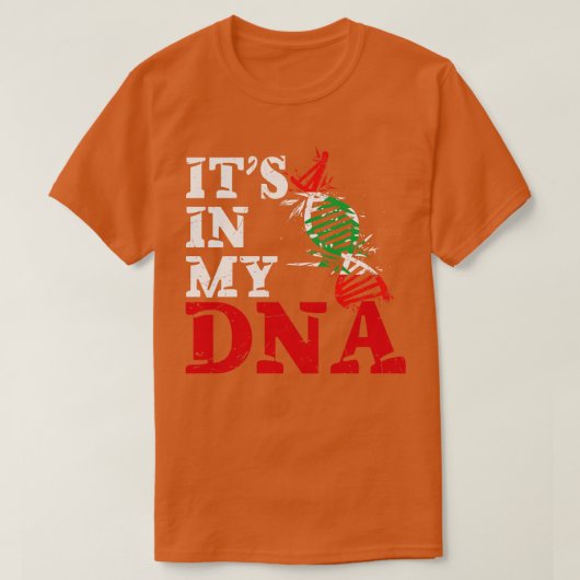 T-shirt C'est dans mon ADN Liban (Design devant)