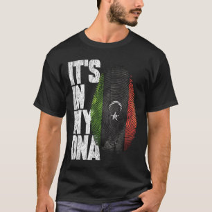 T-shirt C'est dans mon ADN Lybien Chemise Fière Cadeau Lib