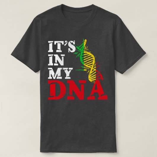 T-shirt C'est dans mon ADN Mali (Design devant)