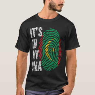 T-shirt C'EST DANS MON ADN Mauritanie Drapeau Hommes Femme