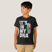 T-shirt C'est dans mon Adn Mexicain drapeau Cinco De Mayo (Devant entier)
