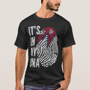 T-shirt C'EST DANS MON ADN Népal Drapeau Hommes Femmes Enf