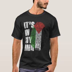 T-shirt C'est dans mon ADN Palestine Drapeau palestinien