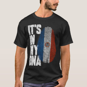 T-shirt C'est dans mon ADN Paraguayen Chemise Fière Cadeau
