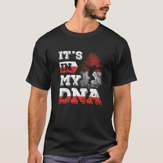 T-shirt C'est Dans Mon Adn Parkour (Devant)