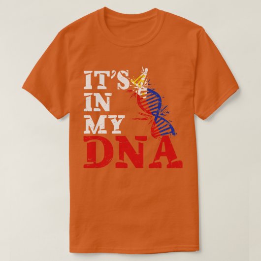 T-shirt C'est dans mon ADN Philippines (Design devant)