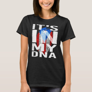 T-shirt C'Est Dans Mon Adn - Porto Rico - Porto Rico Dans