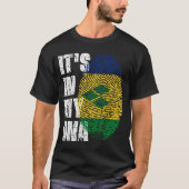T-shirt C'EST DANS MON ADN Saint Vincent et les Grenadines (Devant)