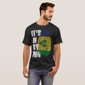 T-shirt C'EST DANS MON ADN Saint Vincent et les Grenadines (Devant entier)