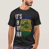 T-shirt C'EST DANS MON ADN Saint Vincent et les Grenadines (Devant)