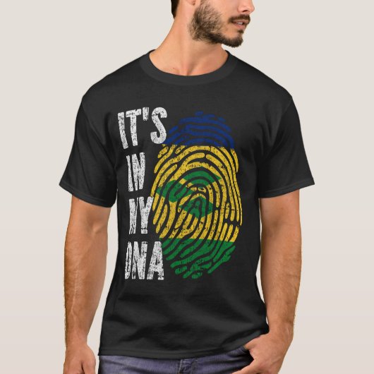 T-shirt C'EST DANS MON ADN Saint Vincent et les Grenadines (Devant)