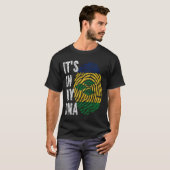 T-shirt C'EST DANS MON ADN Saint Vincent et les Grenadines (Devant entier)