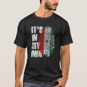 T-shirt C'EST DANS MON ADN Somaliland Drapeau Somalilander (Devant)
