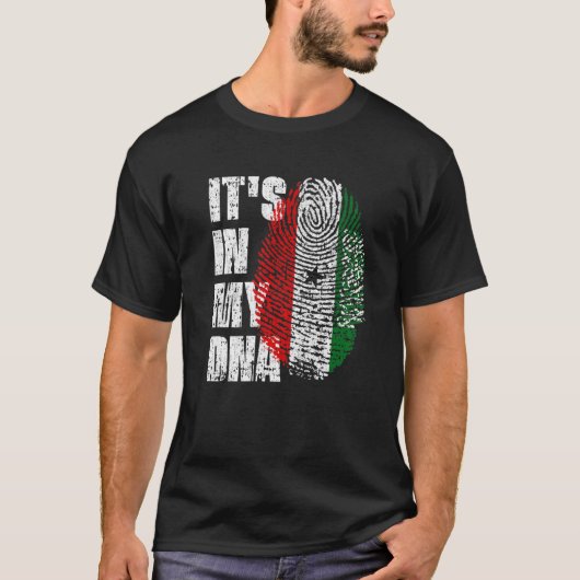 T-shirt C'EST DANS MON ADN Somaliland Drapeau Somalilander (Devant)