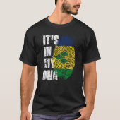 T-shirt C'Est Dans Mon Adn St Vincent & Grenadines Les Rac (Devant)