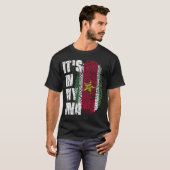 T-shirt C'EST DANS MON ADN Suriname Drapeau garçon fille c (Devant entier)