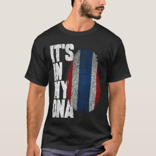 T-shirt C'est dans mon ADN Thai Shirt Fière Cadeau Thaïlan