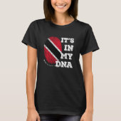 T-shirt C'EST DANS MON ADN trinidad et tobago Drapeau Homm (Devant)