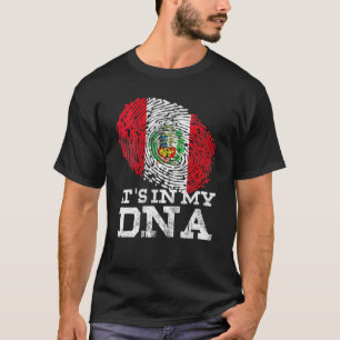 T-shirt C'est dans mon Adna La Bandera Hispanique du Pérou