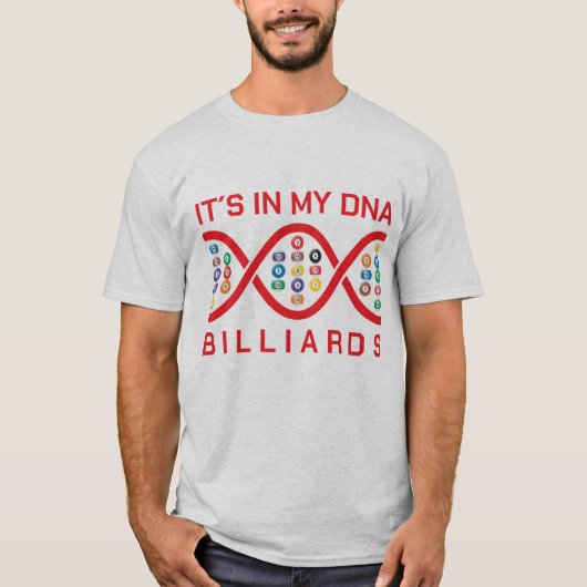 T-shirt C'est dans mon billard (Devant)