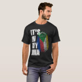 T-shirt C'EST DANS MON Drapeau ADN Comores (Devant entier)