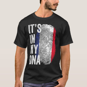 T-shirt C'est dans mon Drapeau Français France Soccer Team