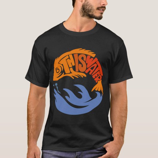T-shirt C'est de l'eau (Devant)