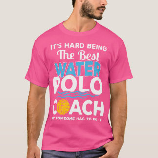 T-shirt C'Est Difficile D'Être Le Meilleur Entraîneur De P
