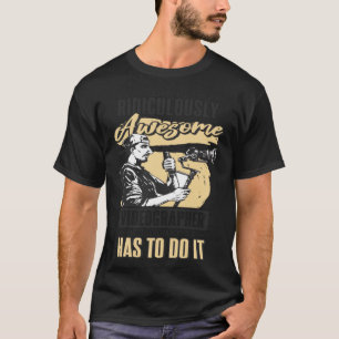 T-shirt C'Est Difficile D'Être Un Vidéographe Super Vidéog