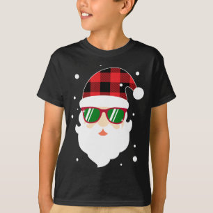 T-shirt C'Est Drôle C'Est Mon Pajama Plaqué Chapeau Santa
