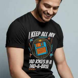 T-shirt C'Est Drôle De Garder Tout Mon Père Plaisanter Dan