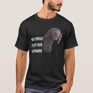 T-shirt C'Est Drôle De Setter Black Gordon Mème Vous Avez